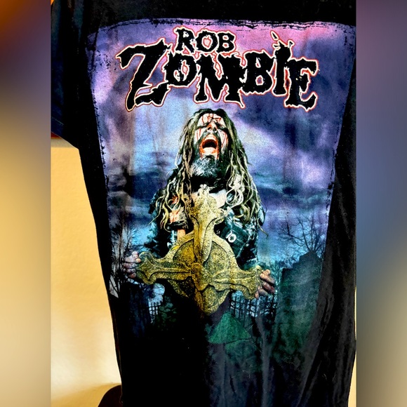 Rob Zombie rock T-shirt🤳🤘🏼🧟‍♂️ - Picture 1 of 12